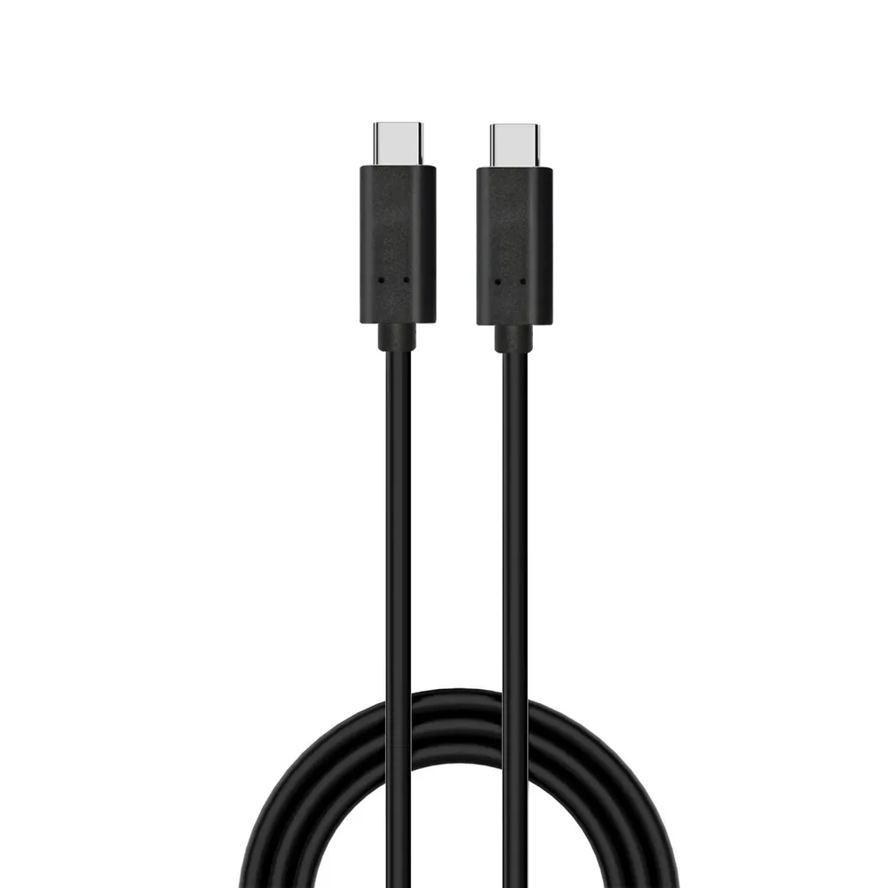 Ewent Schnellladekabel USB-C PD 60W 1m Schwarz