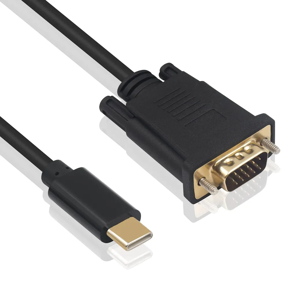 USB-C-auf-VGA-Adapterkabel Ewent EC1052 1,8 m Full HD 60 Hz mit DP Alt-Modus