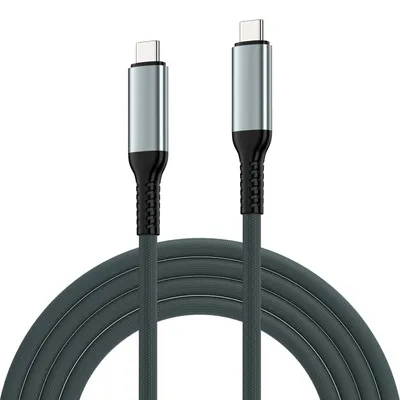Kabel USB4 Ewent 2 m USB-C an USB-C 40 Gbit/s Schwarz