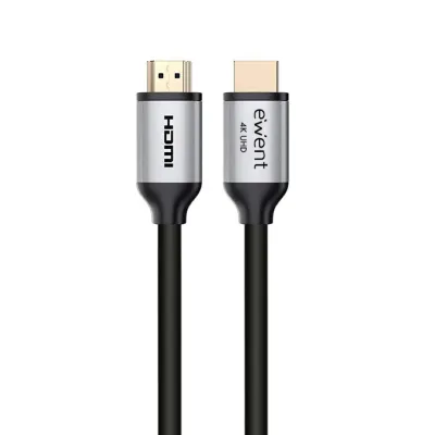 Ewent HDMI 2.0-Kabel mit Ethernet, 1,8 m, Schwarz