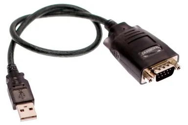 Ewent Ew1116 USB 2.0 auf Seriell RS232 Konverterkabel 1,5 m schwarz