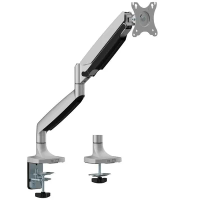 Ewent EW1527 Einzelmonitorhalterung bis 49" VESA 100x100 Max. 20Kg Silber