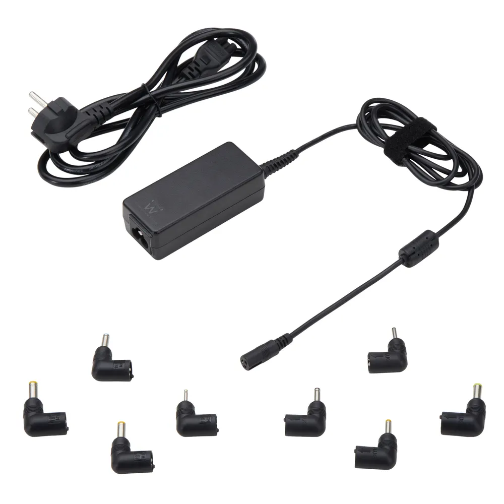 Netzteil Ewent EW3963 Universal 45W 8 Adapter Schwarz 1,5m