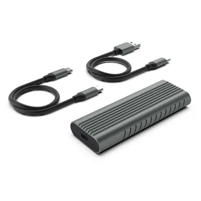 Ewent EW7025 Externes Gehäuse für M.2 SSD, Grau