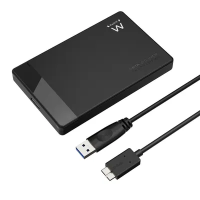 Ewent EW7049 Externes Gehäuse für HDD/SSD 2,5 Zoll Schwarz