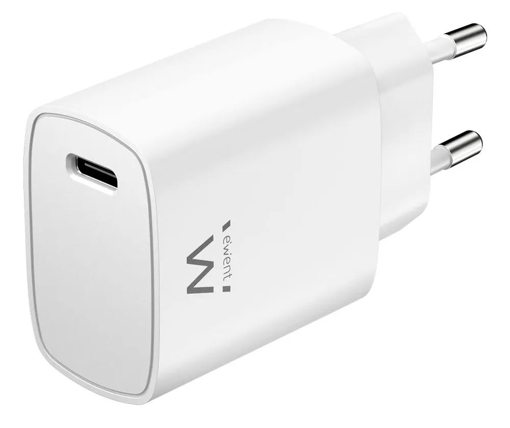Ewent EW1320 Ladegerät für Mobilgeräte Smartphone, Universal Weiß AC Drinnen