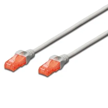 Ewent Netzwerkkabel RJ45 Cat 6 U/UTP 50 cm Grau