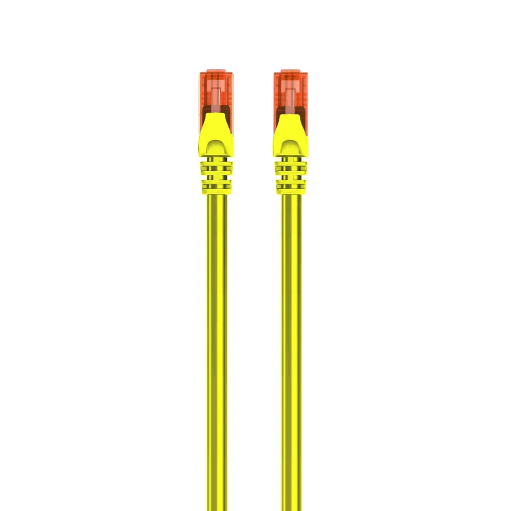 Ewent Netzwerkkabel RJ45 Cat 6 U/UTP 1m Gelb