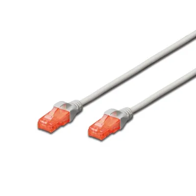 Ewent Netzwerkkabel RJ45 Cat.6 U/UTP 3m Grau