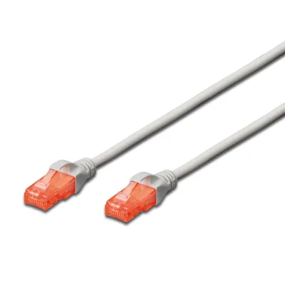 Ewent Netzwerkkabel RJ45 Cat.6 U/UTP 15 m Grau