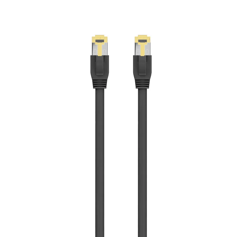 Ewent Netzwerkkabel RJ45 Cat.8.1 S/FTP 1m Schwarz