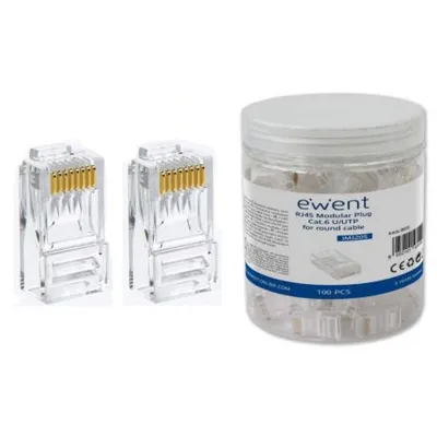 Ewent IM1205 CAT6 U/UTP Modularstecker 100 Einheiten