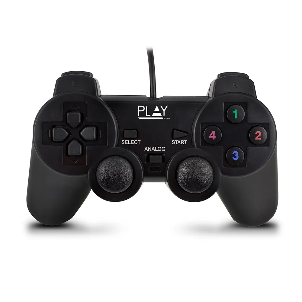 Ewent Play Schwarz USB 2.0 Gamepad Analog / Digital PC