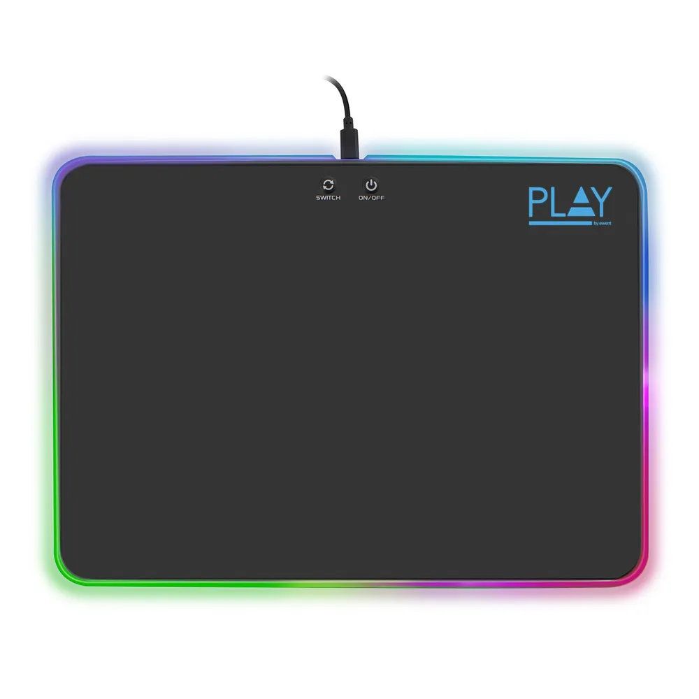 Ewent PL3341 Mauspad Gaming-Mauspad Schwarz