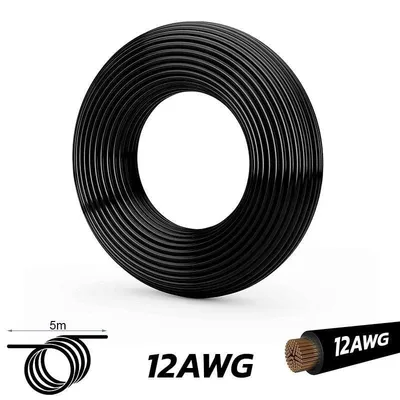 Kabel eWheel Ewm860 12 AWG 5m Schwarz Hochstrom