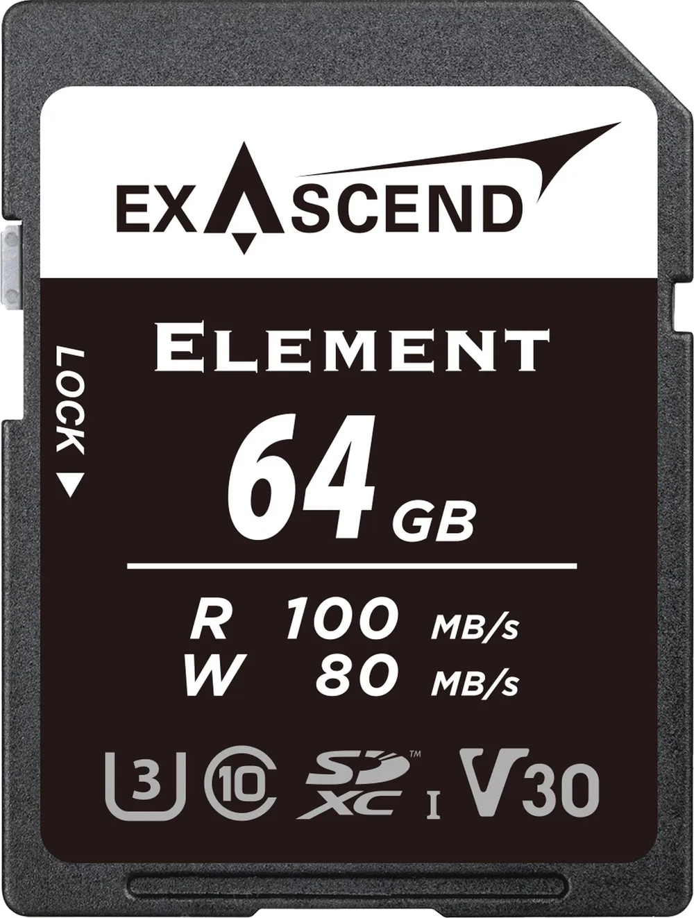 Exascend Element 64GB 100MB/S V30 UHS-I
