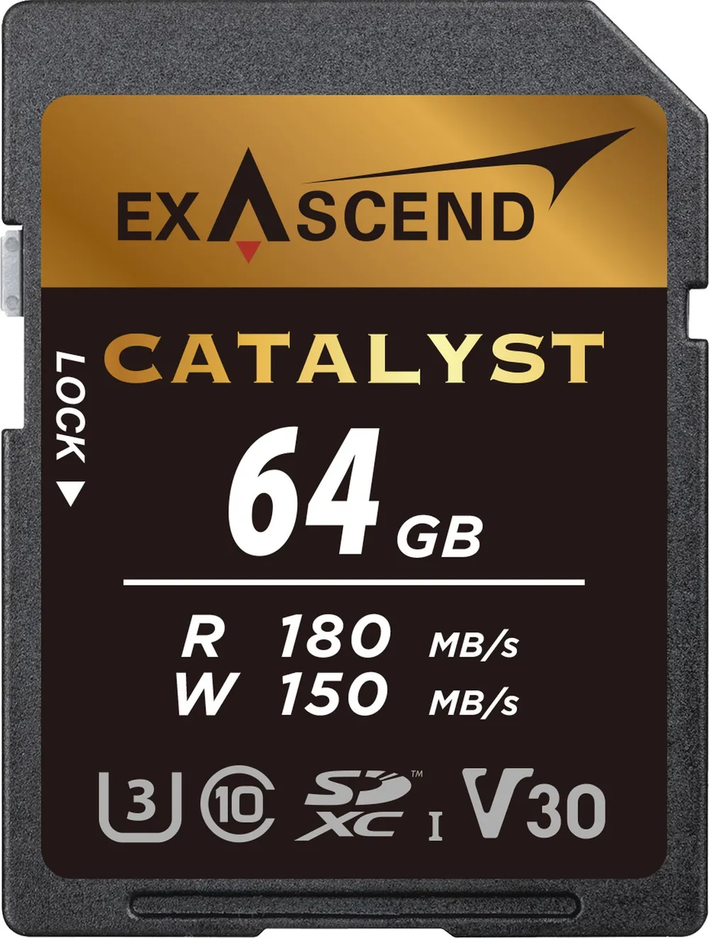 Exascend Catalyst 64GB 180MB/S V30 UHS I
