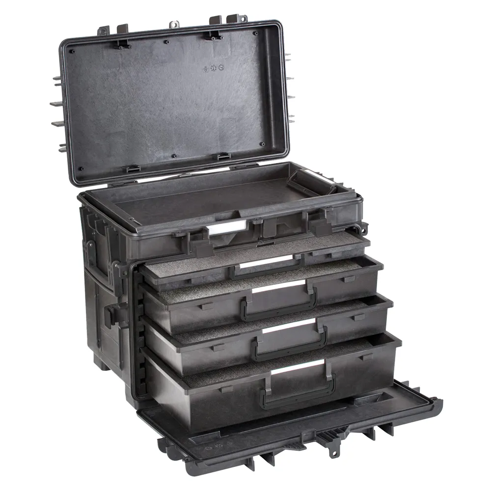Explorer Cases 5140 Trolley Schwarz mit Schaum Fächer