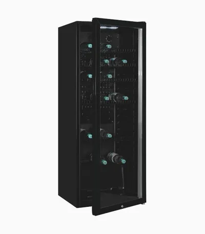 GKS240-GT-160C schwarz Getränkekühlschrank