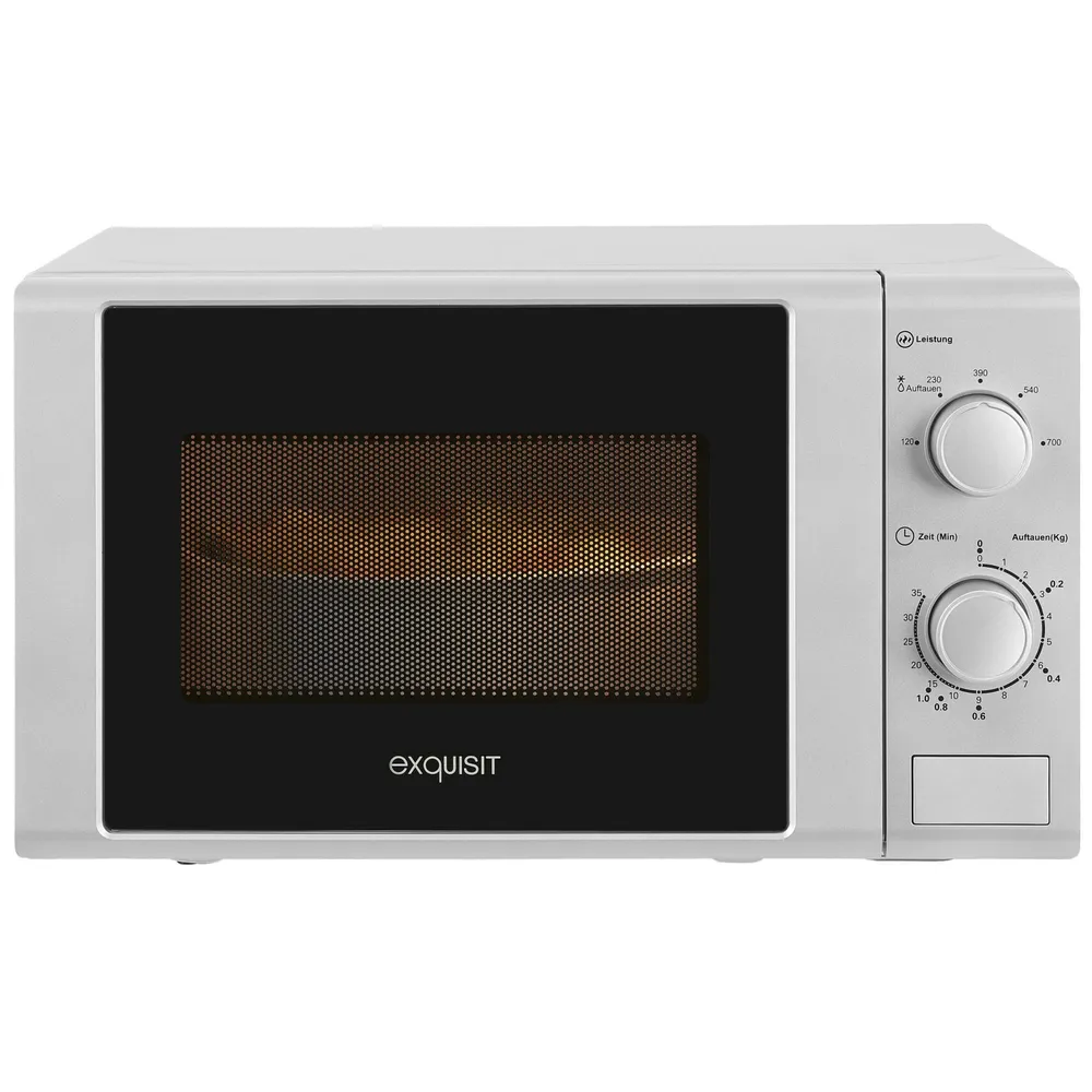 MW 900-030 silber Mikrowelle