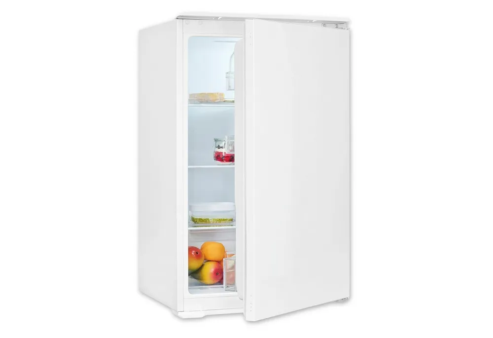 exquisit Einbaukühlschrank EKS5131-V-040E, 88 cm hoch, 54 cm breit, LED-Innenbeleuchtung, Schlepptürmontage