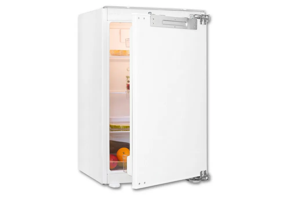 exquisit Einbaukühlschrank EKS5131-V-FE-90E, 87.8 cm hoch, 55 cm breit, LED-Beleuchtung, Elektronische Temperaturregelung, Festtürmontage
