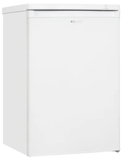 exquisit Gefrierschrank GS12-040E weiss, 85,5 cm hoch, 55 cm breit, Kompakter 4*-Gefrierschrank–flexibel, zuverlässig&leicht zu bedienen