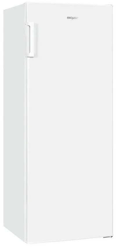exquisit Gefrierschrank GS230-H-040D, 142,6 cm hoch, 54,4 cm breit, 4*-Gefrierschrank mit praktischem Griff – leicht & bequem zu öffnen