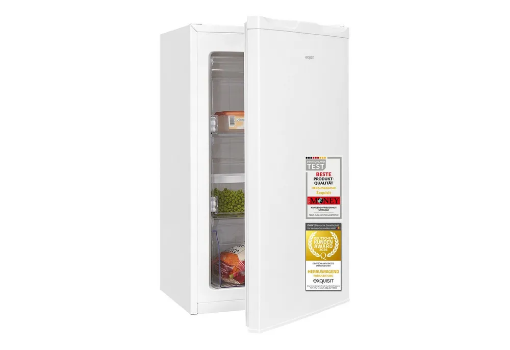 exquisit Gefrierschrank GS5111-330E, 82.5 cm hoch, 45.3 cm breit