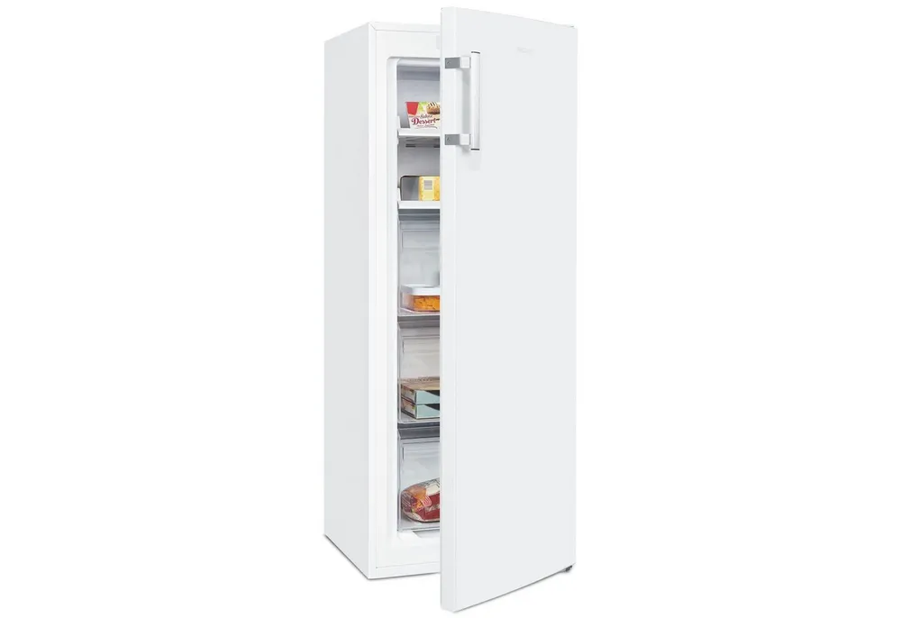 exquisit Gefrierschrank GS5231-NF-H-040D, 143 cm hoch, 54 cm breit, 4*-Gefrieren, No-Frost, Alarm, Schnellgefrieren