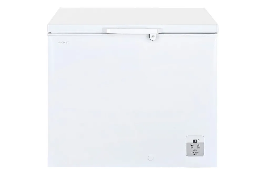 exquisit Gefriertruhe GT220-HE-010A weiss, 96,3 cm breit, 217 l, Kompakt & platzsparend ideal für kleine Küchen oder Zweitgerät