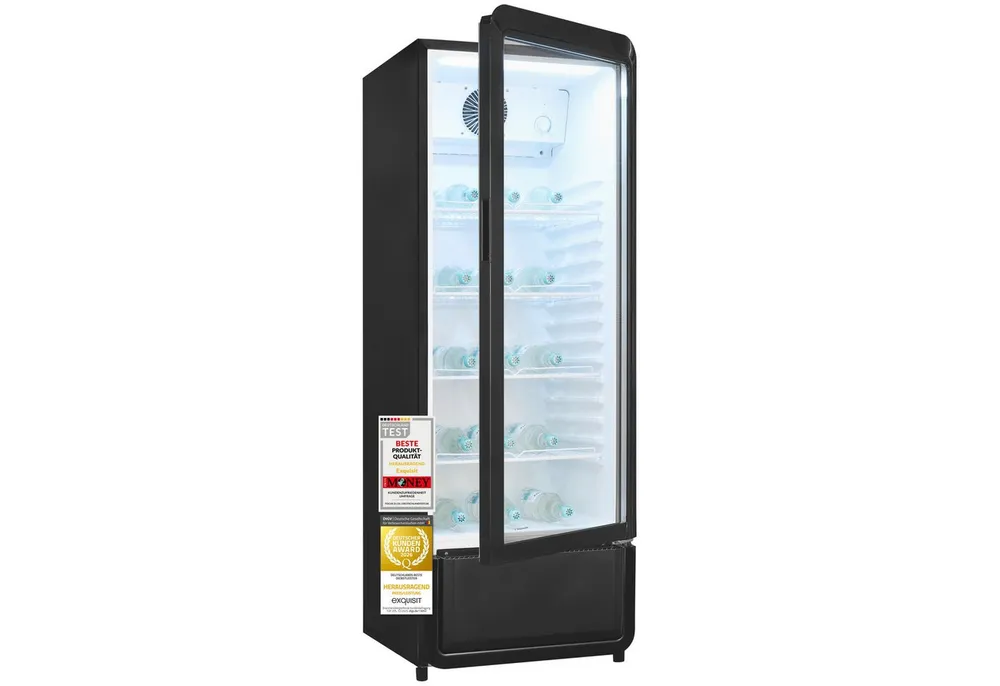 exquisit Getränkekühlschrank GKS5220-GT-431D, 152.5 cm hoch, 54 cm breit, 2 Jahre Herstellergarantie