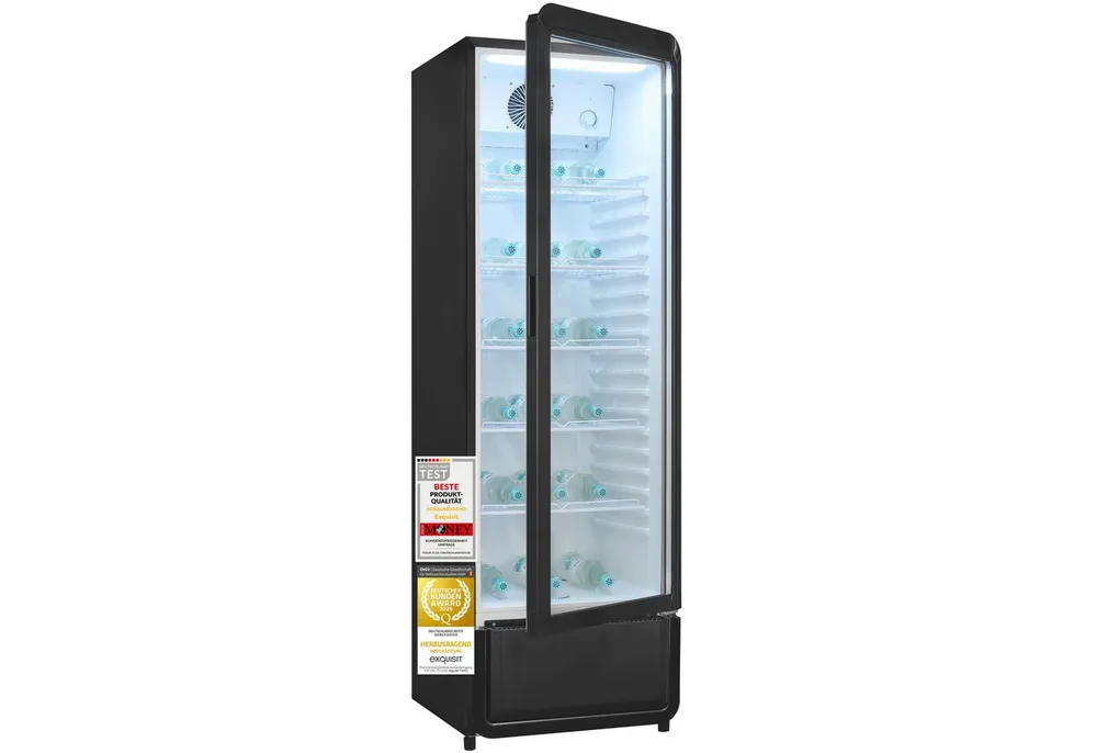 exquisit Getränkekühlschrank GKS5260-GT-431D, 172.5 cm hoch, 54 cm breit