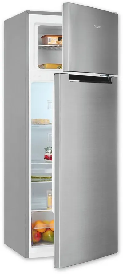 exquisit Kühl-/Gefrierkombination KGC270-45-040D, 142,6 cm hoch, 54,5 cm breit
