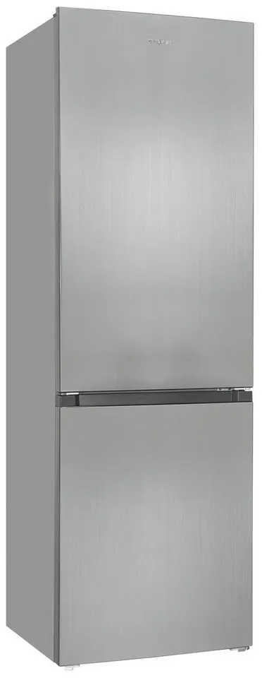 exquisit Kühl-/Gefrierkombination KGC320-95-E-040C, 185,8 cm hoch, 60 cm breit, 315 Liter Nutzinhalt, Elektronische Steuerung