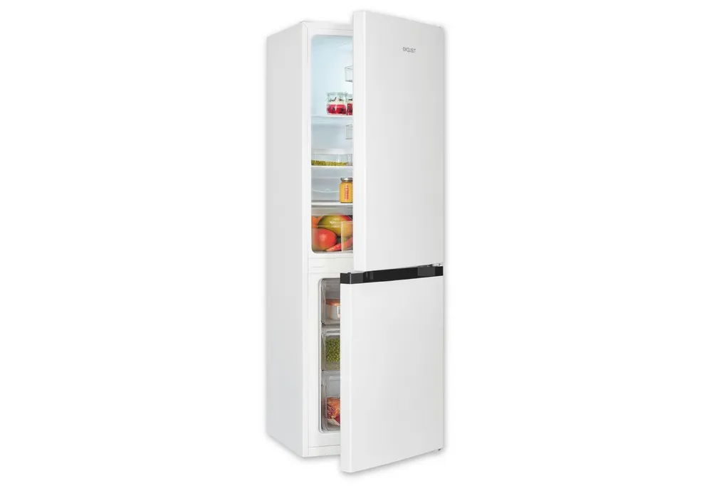 exquisit Kühl-/Gefrierkombination KGC5231-60-E-050C, 144 cm hoch, 47.4 cm breit, 4*-Gefrieren, Schnellkühlen, 157 Liter Nutzinhalt, 3 Ablagen