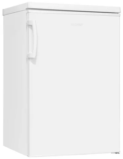 exquisit Kühlschrank KS16-4-HE-040C weiss, 85,5 cm hoch, 55 cm breit, Flexibler Stauraum, 4 Sterne Gefrieren-18 °C, Schnellgefrieren, LED
