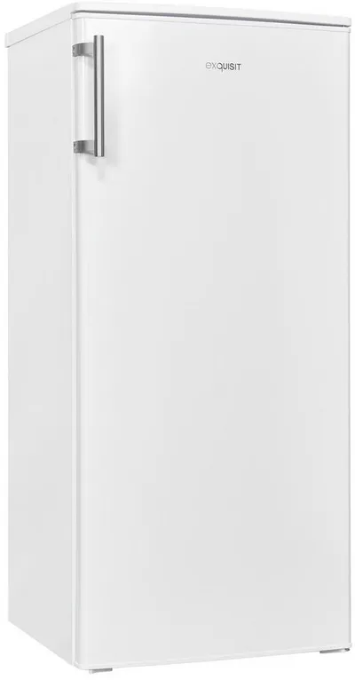 exquisit Kühlschrank KS185-4-HE-040E weiss, 123,2 cm hoch, 55 cm breit, Perfekte Kühlung für jede Küche: 190 L, schnell & flexibel einsetzbar
