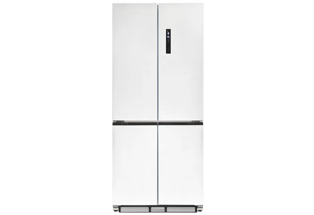 exquisit Multi Door EMD470-170-200E inoxlook-weiss, 193 cm hoch, 84 cm breit, Nie mehr abtauen – No-Frost & Umluft für perfekte Kühlung