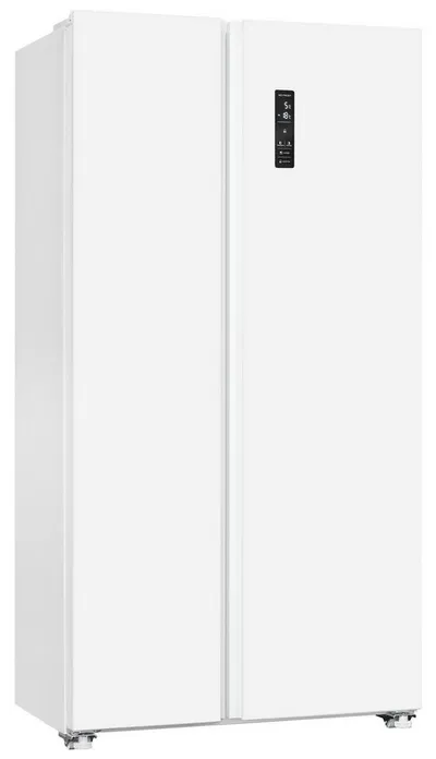 exquisit Side-by-Side SBS46-040D weiss, 177 cm hoch, 91 cm breit