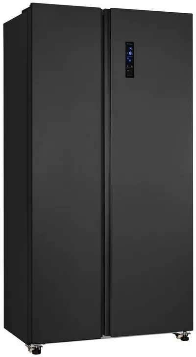 exquisit Side-by-Side SBS46-040E inoxlook-az, 177 cm hoch, 90 cm breit