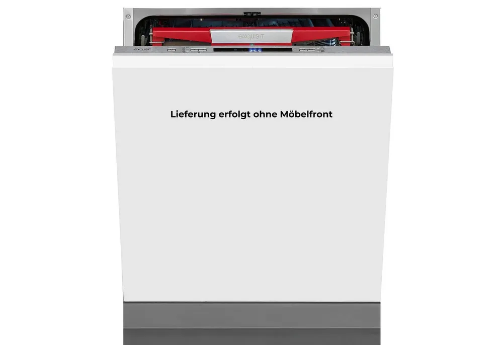 exquisit vollintegrierbarer Geschirrspüler 9614 EGSP9614-E-031B, 9,8 l, 14 Maßgedecke, AquaStop-Vollwasserschutz schützt vollständig vor Wasserschäden