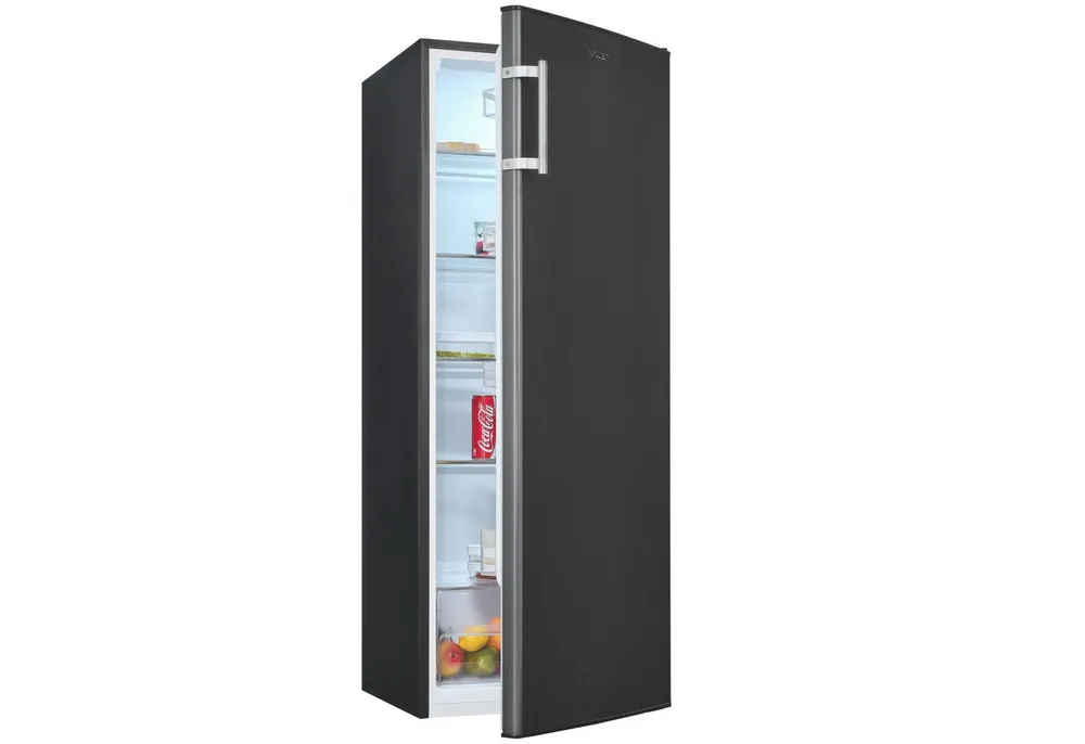 exquisit Vollraumkühlschrank KS320-V-H-040E, 142.6 cm hoch, 54.4 cm breit, XL-Kühlschrank mit reichlich Platz für Ihr Kühlgut