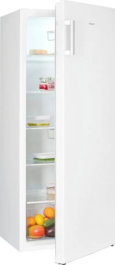exquisit Vollraumkühlschrank KS320-V-H-010E, 143,4 cm hoch, 55 cm breit, 242 L Kühlschrank: stufenlos regulierbar, geräumig & für jede Küche