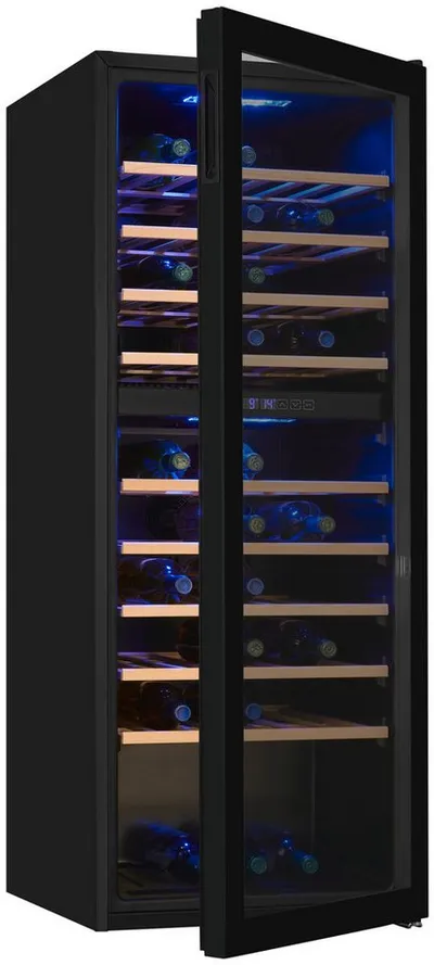 exquisit Weinkühlschrank WS2-78-GTE-160G