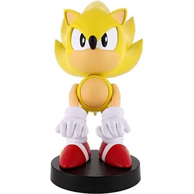 Exquisite Gaming Cable Guy Super Sonic Sega Multiplattform-Ladestation