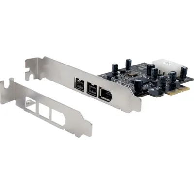 FireWire Karte Exsys EX-16601-2 PCI Express x1 3 Ports Low Profile