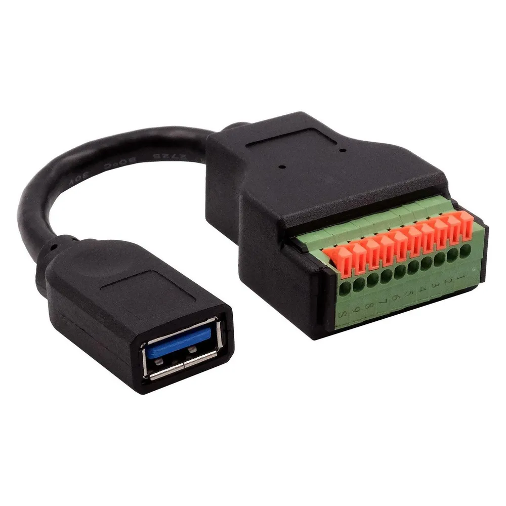 Exsys USB-A Terminal Block Adapter