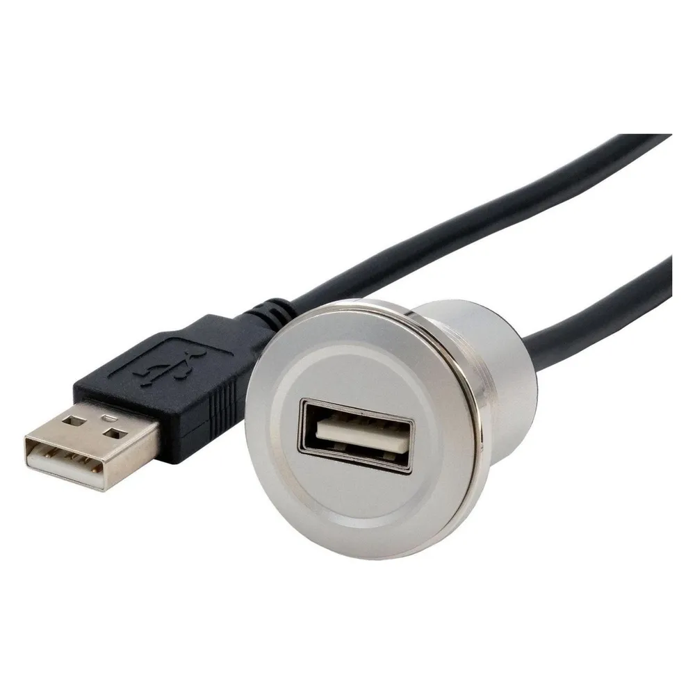 Exsys Einbau-Adapter USB-A BU-ST (0.30 m, USB 2.0)
