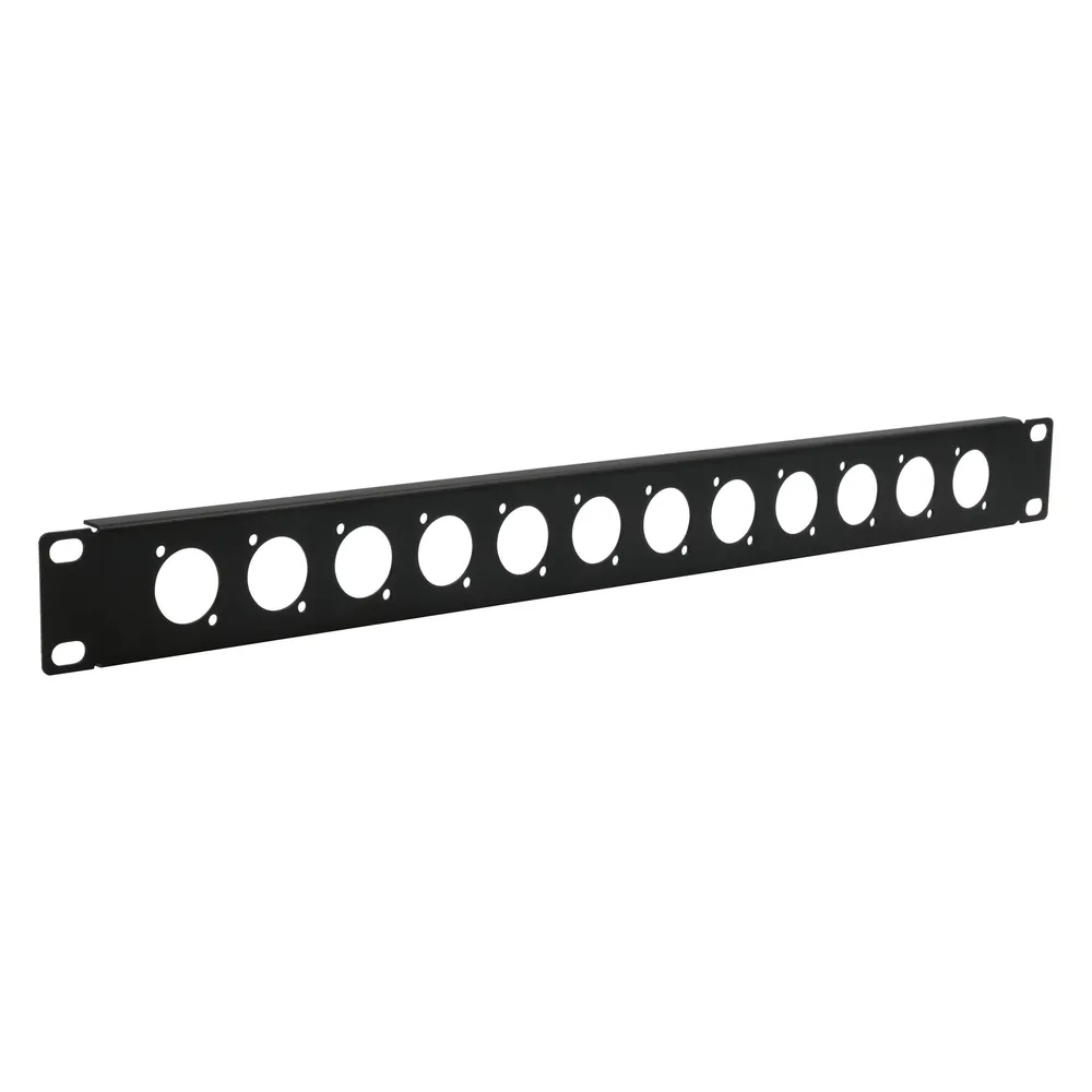 Exsys 19" Rackblende 1HE, 12x D-Typ